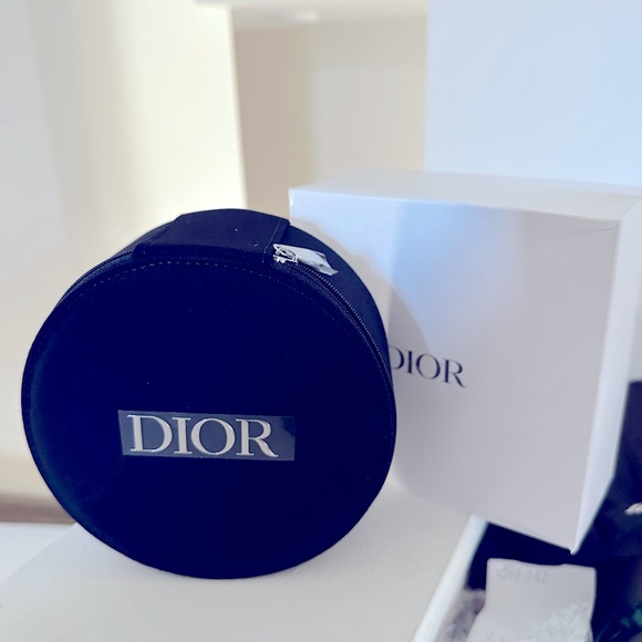 Dior Vanity Case with Mirror - Silver Hardware - NWB - Picture 2 of 9